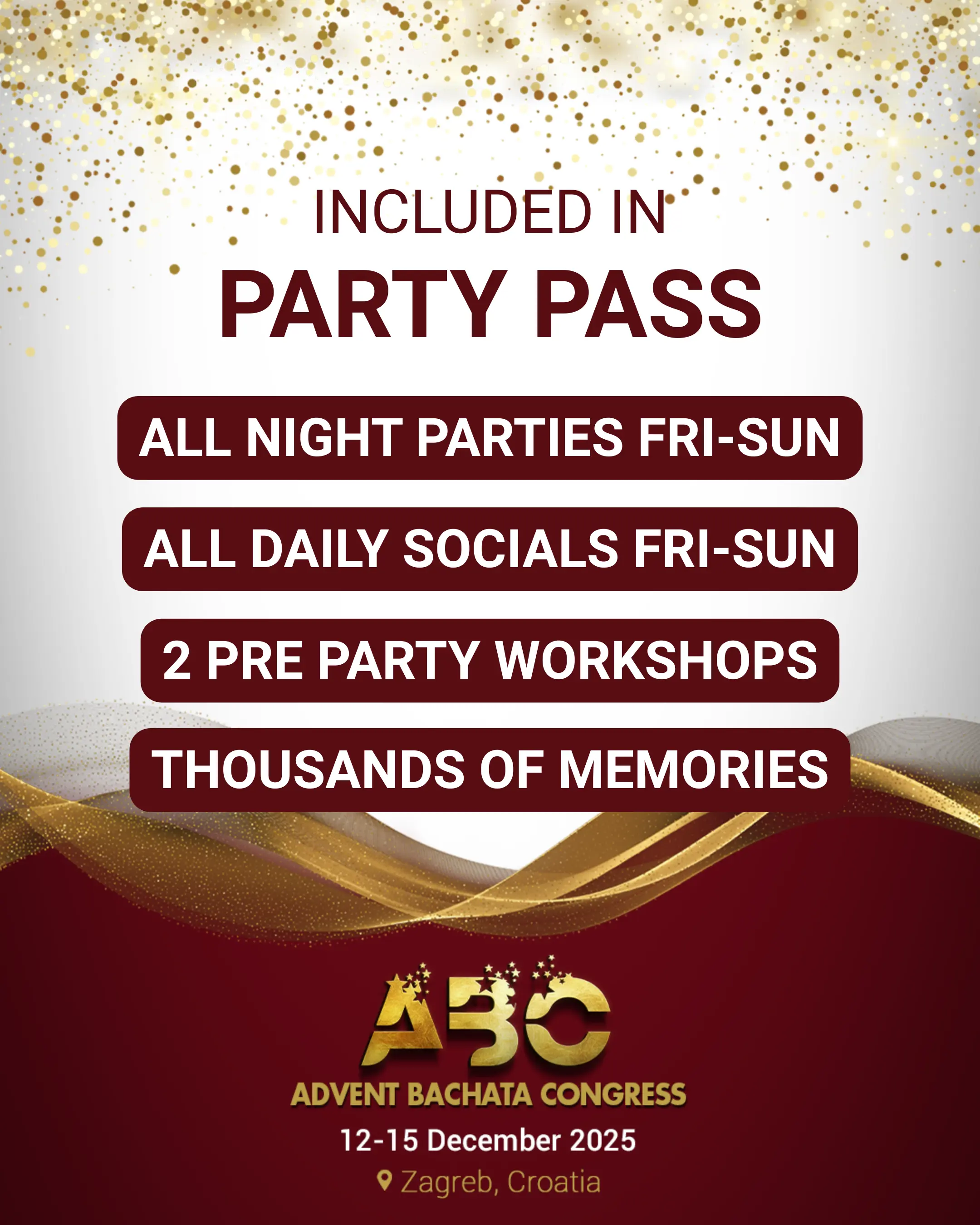 Included in party pass